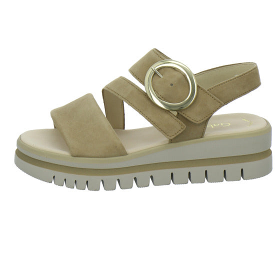Gabor Sandaletten Beige - 360° Ansicht