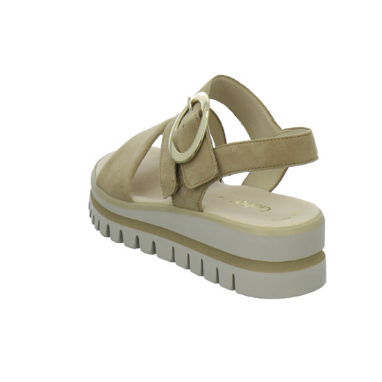Gabor Sandaletten Beige - 360° Ansicht