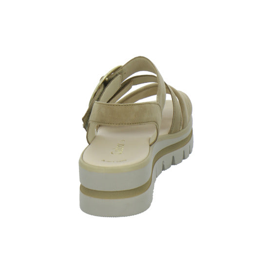 Gabor Sandaletten Beige - 360° Ansicht