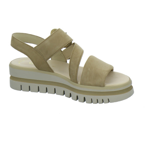 Gabor Sandaletten Beige - 360° Ansicht
