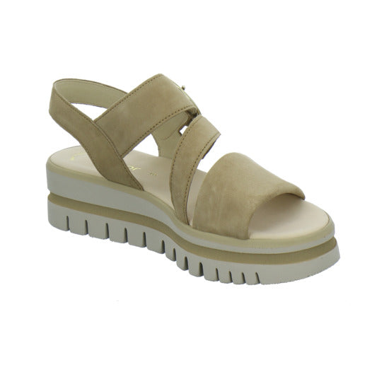 Gabor Sandaletten Beige - 360° Ansicht