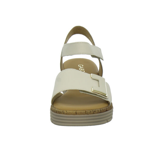 Gabor Comfort Sandaletten Damen Beige-kombi