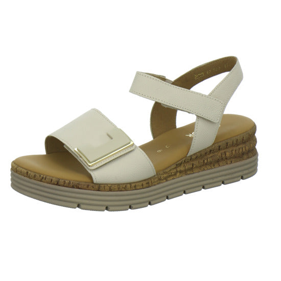 Gabor Comfort Sandaletten Damen Beige-kombi