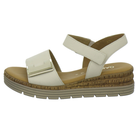Gabor Comfort Sandaletten Damen Beige-kombi