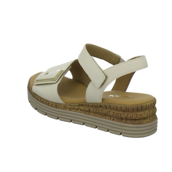 Gabor Comfort Sandaletten Damen Beige-kombi