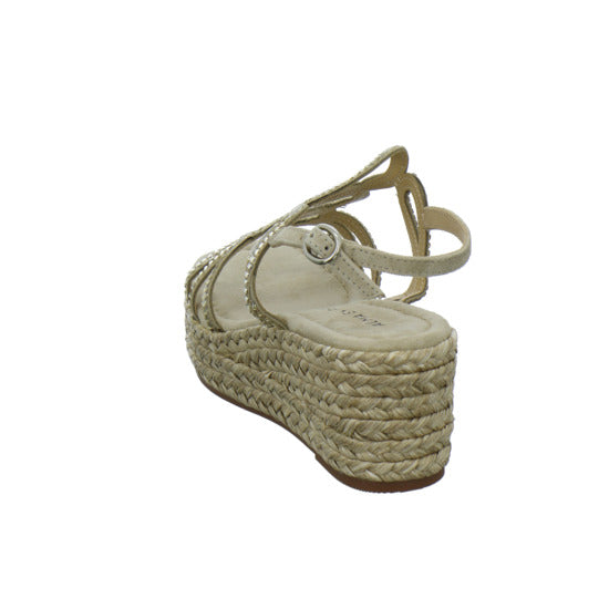 Alma en Pena S.L. Sandaletten Gold - 360° Ansicht