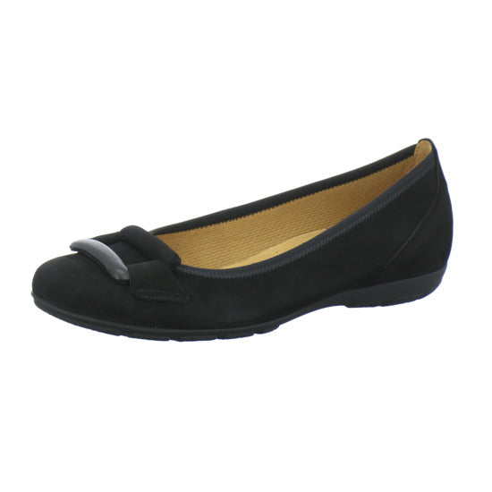 Gabor Ballerina u. Pumps Schwarz - 360° Ansicht