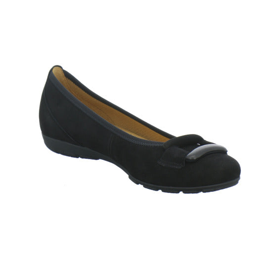 Gabor Ballerina u. Pumps Schwarz - 360° Ansicht