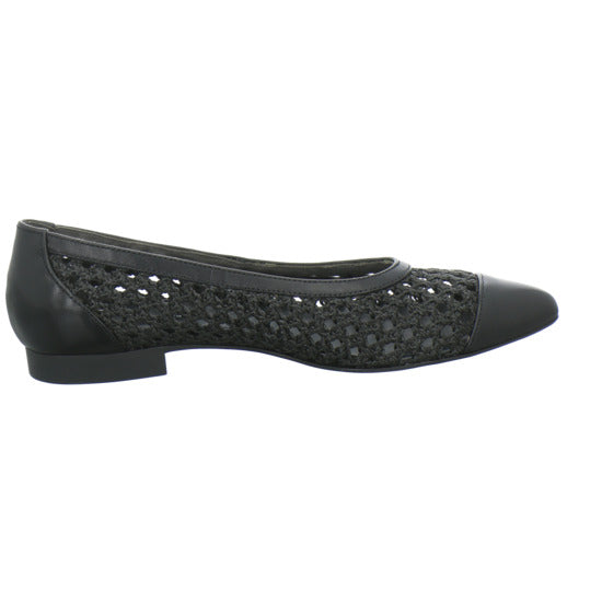Paul Green Ballerina u. Pumps Schwarz - 360° Ansicht