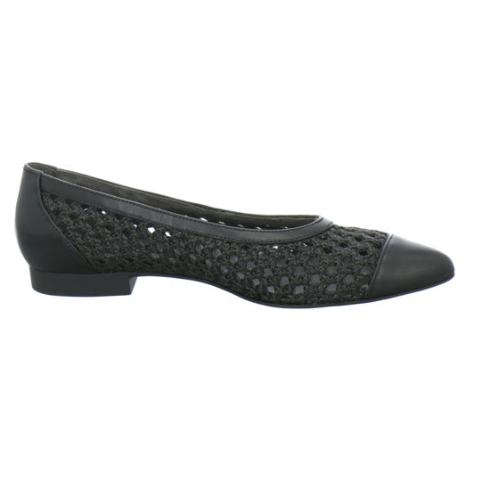 Paul Green Ballerina u. Pumps Schwarz - 360° Ansicht