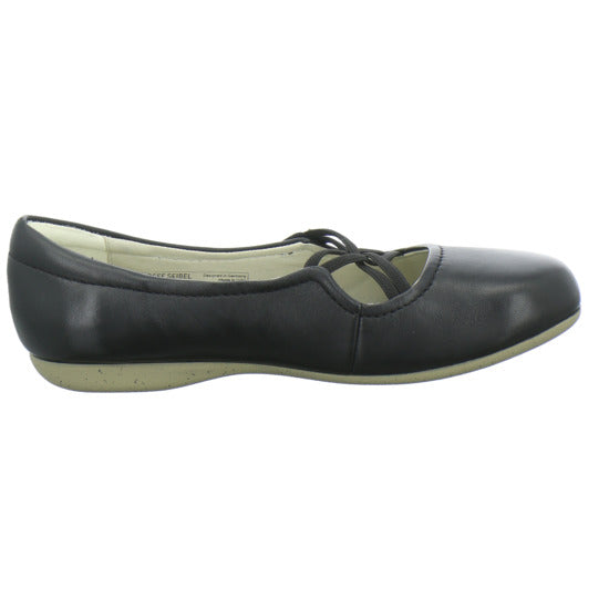 Josef Seibel Fiona 39 Ballerina u. Pumps Schwarz - 360° Ansicht