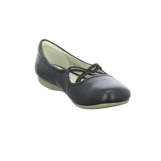 Josef Seibel Fiona 39 Ballerina u. Pumps Schwarz - 360° Ansicht