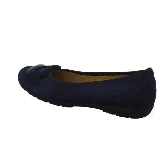 Gabor Ballerina u. Pumps Dunkelblau - 360° Ansicht