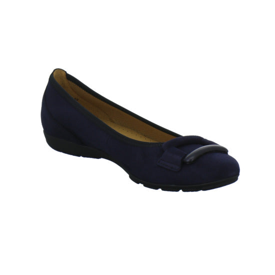 Gabor Ballerina u. Pumps Dunkelblau - 360° Ansicht