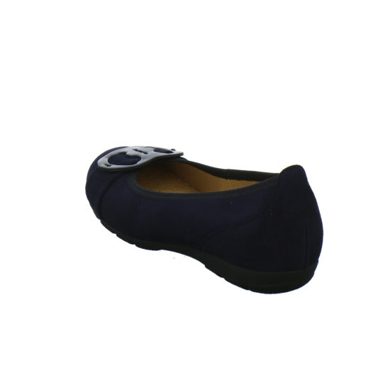 Gabor Ballerina u. Pumps Dunkelblau - 360° Ansicht