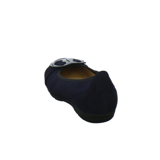 Gabor Ballerina u. Pumps Dunkelblau - 360° Ansicht