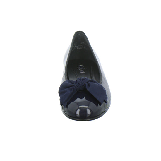 Gabor Ballerina u. Pumps Dunkelblau - 360° Ansicht