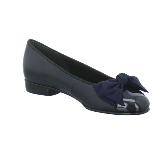 Gabor Ballerina u. Pumps Dunkelblau - 360° Ansicht