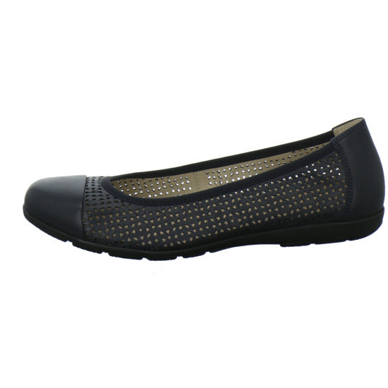 Caprice Ballerina u. Pumps Dunkelblau - 360° Ansicht