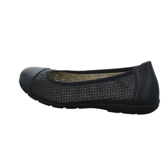 Caprice Ballerina u. Pumps Dunkelblau - 360° Ansicht