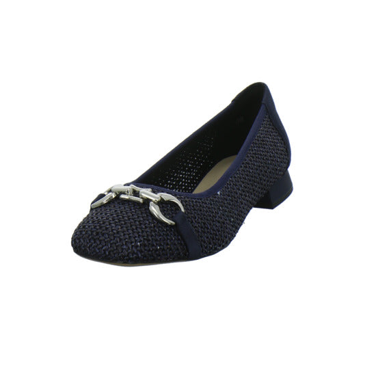 Caprice Ballerina u. Pumps Dunkelblau - 360° Ansicht