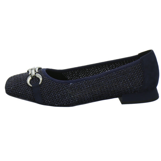 Caprice Ballerina u. Pumps Dunkelblau - 360° Ansicht