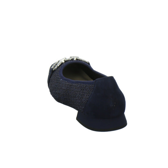 Caprice Ballerina u. Pumps Dunkelblau - 360° Ansicht