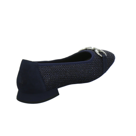 Caprice Ballerina u. Pumps Dunkelblau - 360° Ansicht