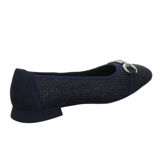 Caprice Ballerina u. Pumps Dunkelblau - 360° Ansicht