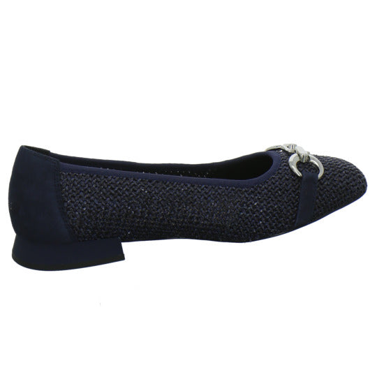 Caprice Ballerina u. Pumps Dunkelblau - 360° Ansicht