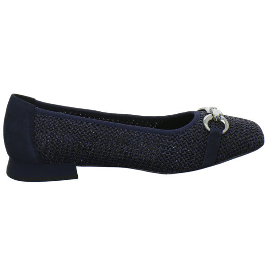 Caprice Ballerina u. Pumps Dunkelblau - 360° Ansicht
