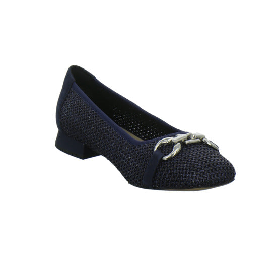 Caprice Ballerina u. Pumps Dunkelblau - 360° Ansicht