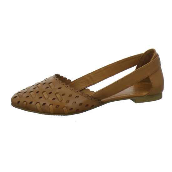 Cosmos Ballerina u. Pumps Mittelbraun