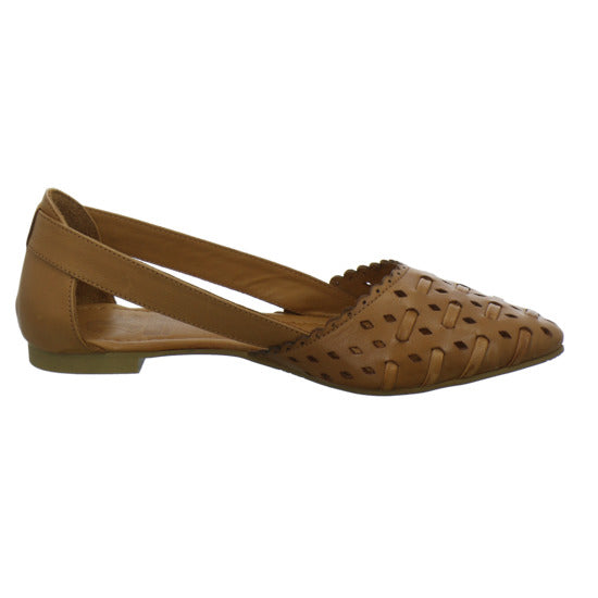 Cosmos Ballerina u. Pumps Mittelbraun