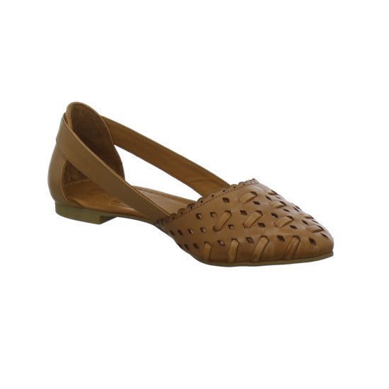 Cosmos Ballerina u. Pumps Mittelbraun