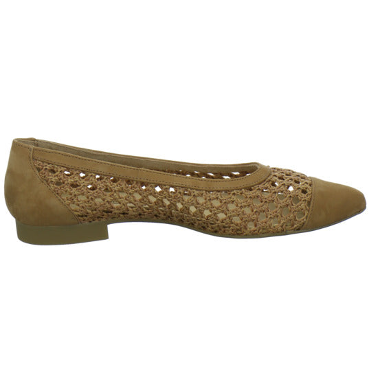 Paul Green Ballerina u. Pumps Mittelbraun - 360° Ansicht