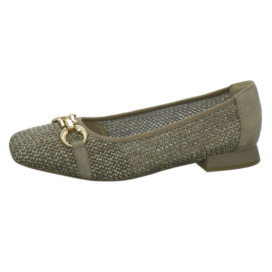 Caprice Ballerina u. Pumps Damen taupe