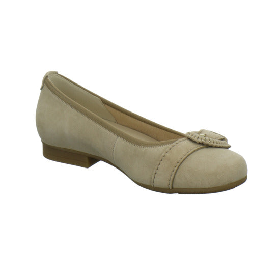 Gabor Comfort Ballerina u. Pumps Beige - 360° Ansicht
