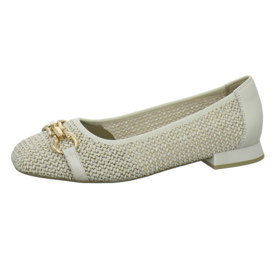 Caprice Ballerina u. Pumps Beige - 360° Ansicht