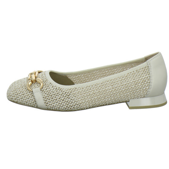 Caprice Ballerina u. Pumps Beige - 360° Ansicht