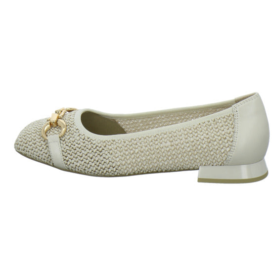 Caprice Ballerina u. Pumps Beige - 360° Ansicht