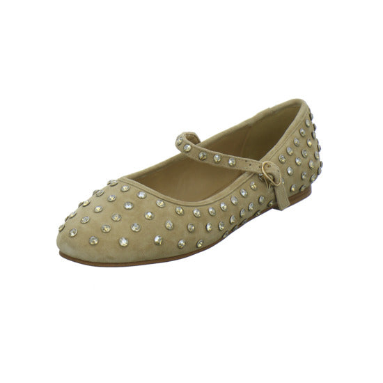 Alma en Pena S.L. Ballerina u. Pumps Beige - 360° Ansicht