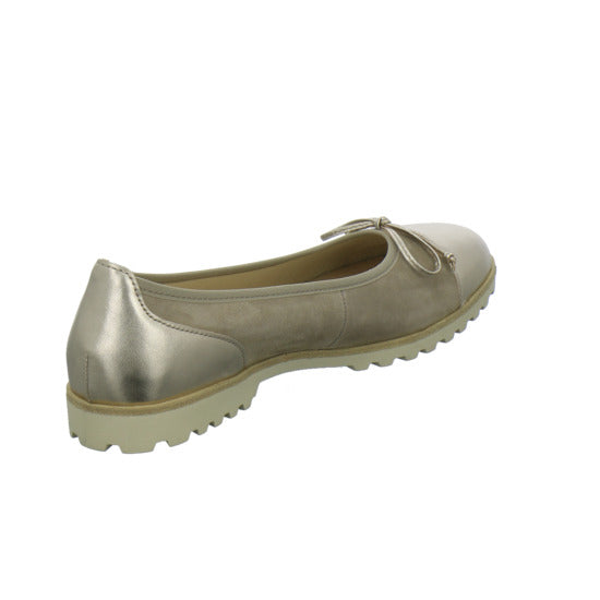 Gabor Ballerina u. Pumps Beige-kombi - 360° Ansicht