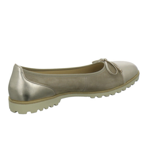 Gabor Ballerina u. Pumps Beige-kombi - 360° Ansicht