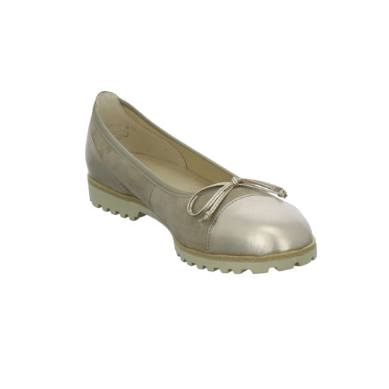 Gabor Ballerina u. Pumps Beige-kombi - 360° Ansicht