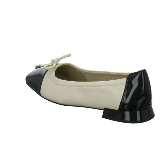 Caprice Ballerina u. Pumps Beige-kombi - 360° Ansicht
