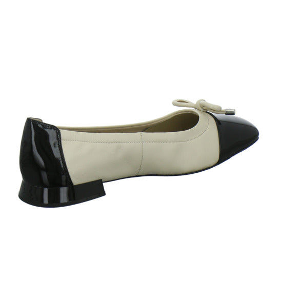 Caprice Ballerina u. Pumps Beige-kombi - 360° Ansicht