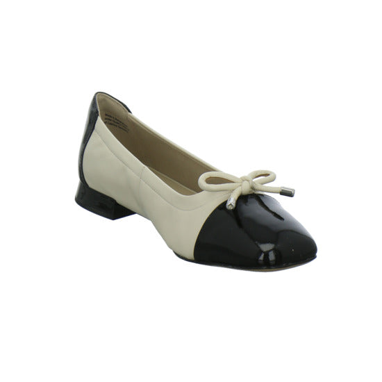 Caprice Ballerina u. Pumps Beige-kombi - 360° Ansicht