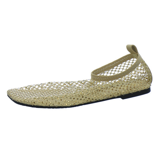 La Strada Ballerina u. Pumps Damen Gold