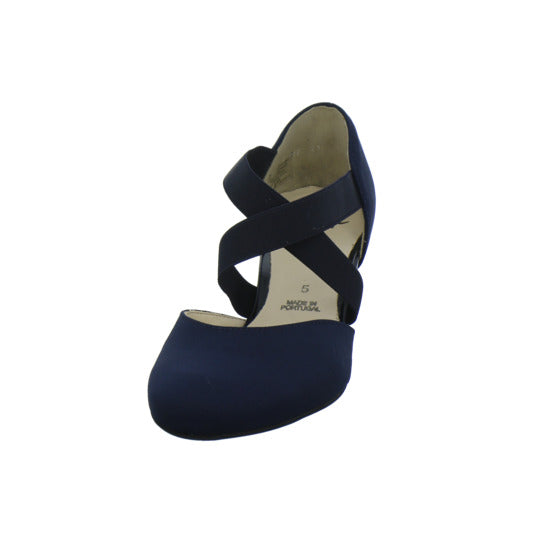 Ara Toulouse Ballerina u. Pumps Dunkelblau - 360° Ansicht
